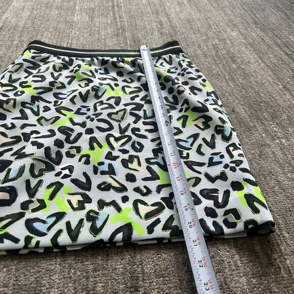 Marc Cain Fun Neon black/white pattern skirt, fully lined, size 6 - Picture 9 of 10